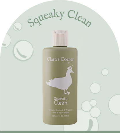Squeaky Clean - Organic Hair & Body Wash 300ml