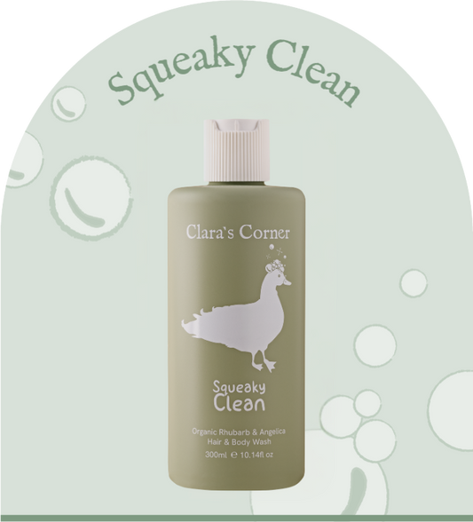 Squeaky Clean - Organic Hair & Body Wash 300ml