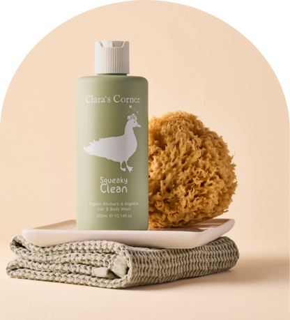 Squeaky Clean - Organic Hair & Body Wash 300ml